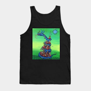 Blue Dragon Village Tank Top